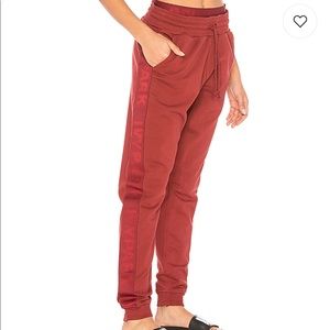 Ivy Park maroon joggers